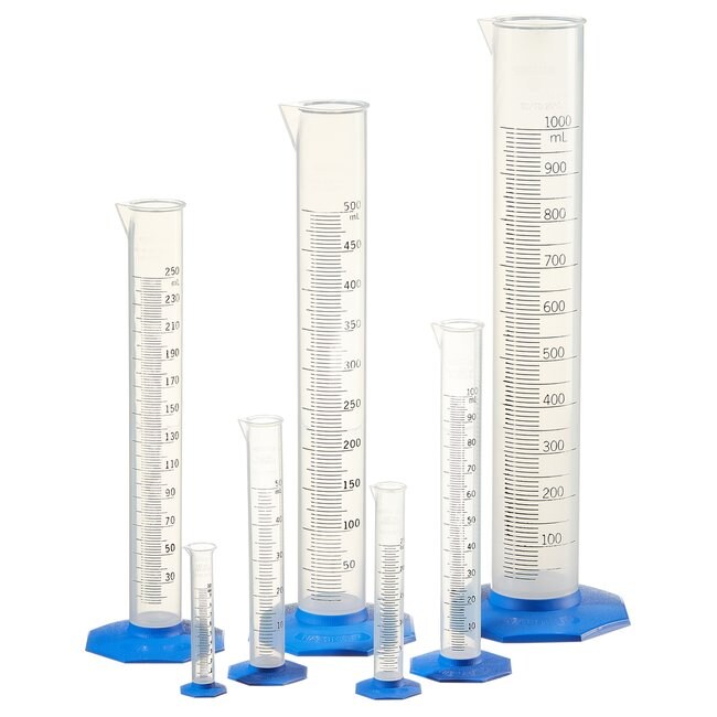 Thermo Fisher Scientific Nalgene Plastic Graduated Cylinder Cylinder Variety Pack