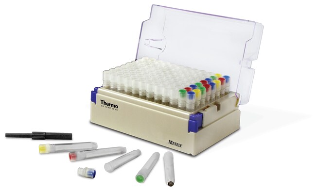 Matrix 500uL ScrewTop Tubes, V-Bottom | 3744