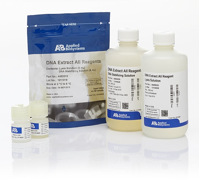 Thermo Fisher Scientific Applied Biosystems DNA Extract All Reagents Kit