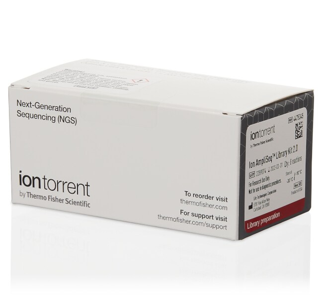 Thermo Fisher Scientific Ion Torrent Ion AmpliSeq Library Kit 2.0 8 Reactions