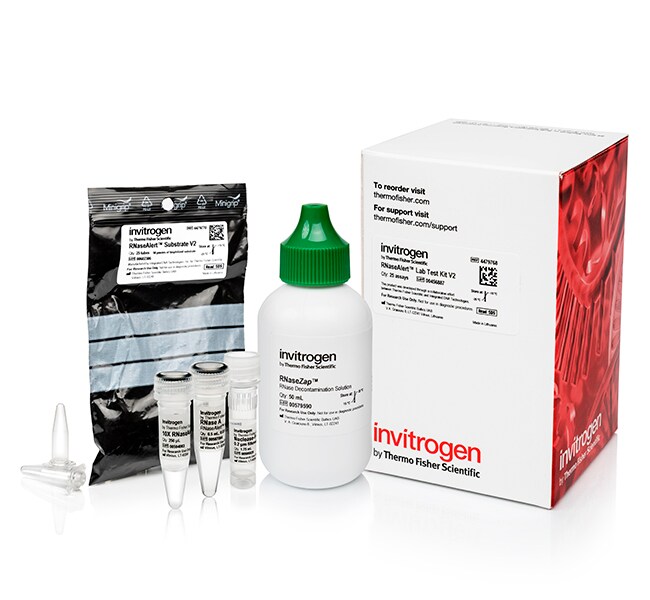 Thermo Fisher Scientific Invitrogen RNaseAlert Lab Test Kit v2 25 Reactions