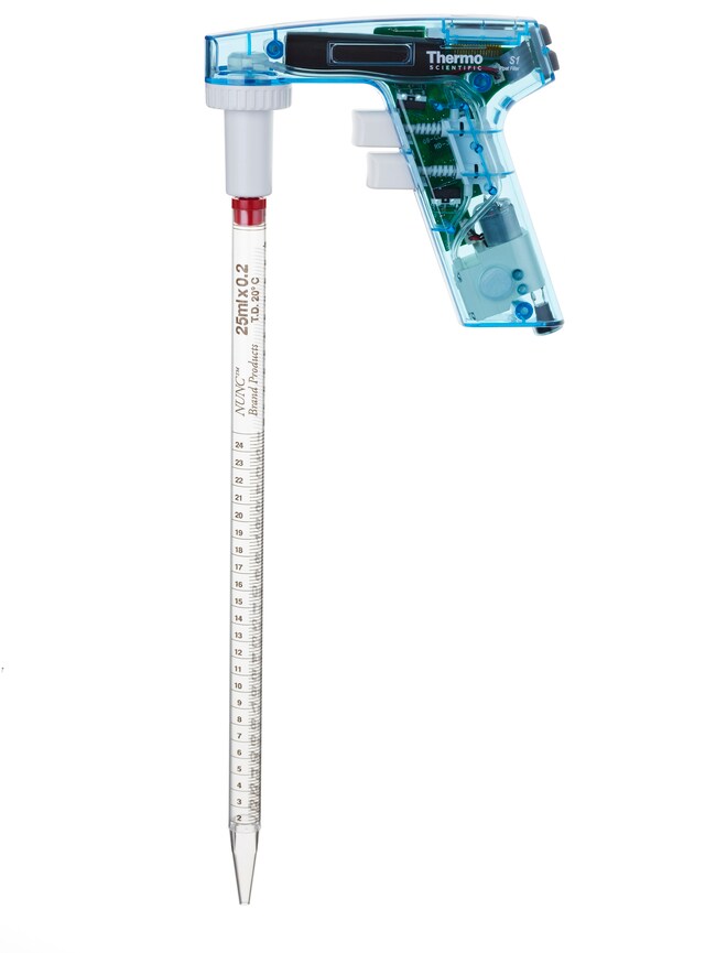 Thermo Fisher Scientific S1 Pipet Filler, Blue, Table Stand, Wall-mounted Holder, 1-100mL, 230V