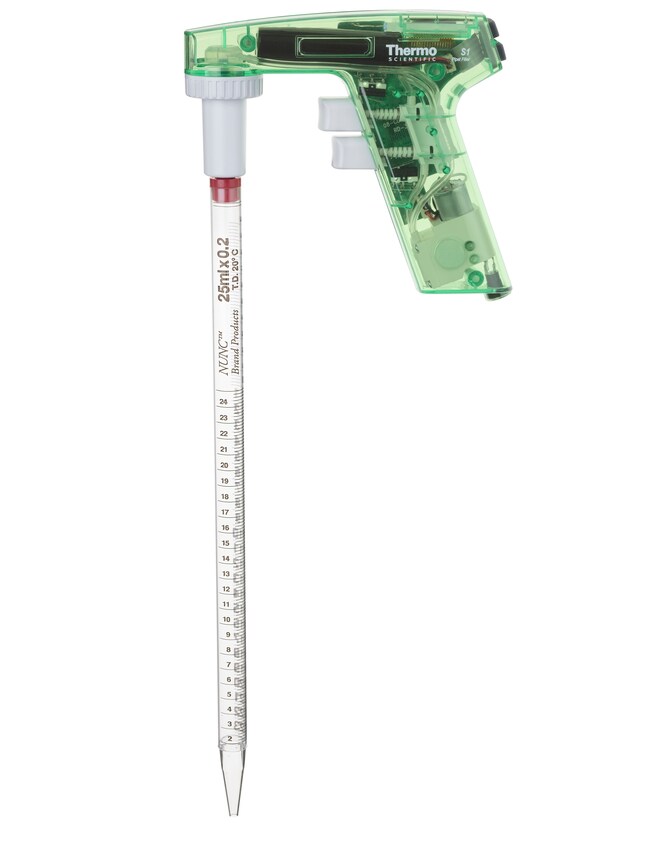 Thermo Fisher Scientific S1 Pipet Fillers, Green, 1-100mL, 100-240V 50/60Hz