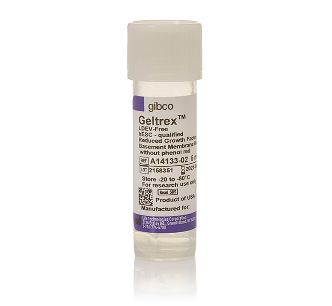 Thermo Fisher Scientific Gibco Geltrex LDEV-Free, hESC-Qualified, Reduced Growth Factor Basement Membrane Matrix