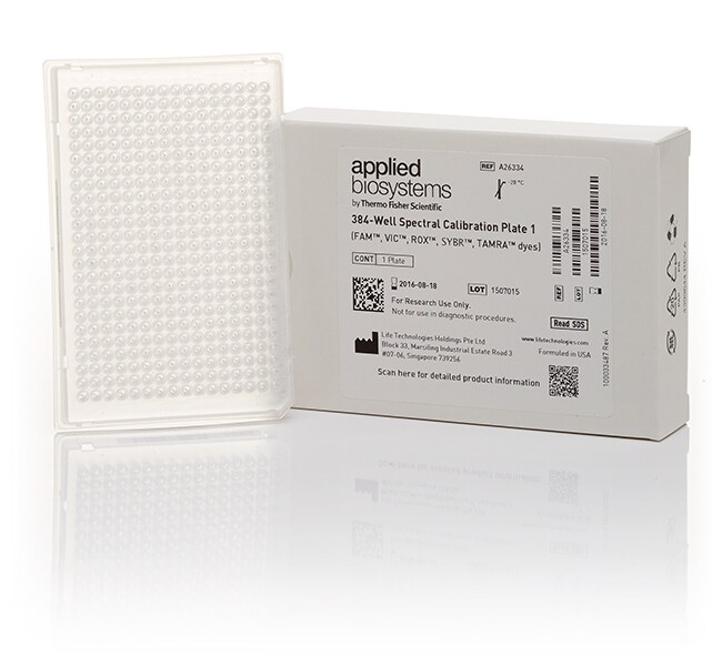 Thermo Fisher Scientific QuantStudio 5 Spectral Calibration Plate 1 (FAM, VIC, ROX, TAMRA, SYBR)