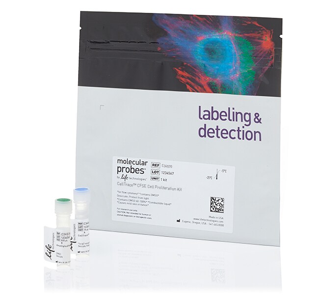 Thermo Fisher Scientific Invitrogen CellTrace CFSE Cell Proliferation Kit, for flow cytometry 20 Reactions