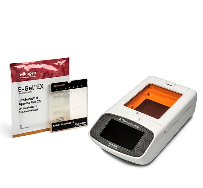 Thermo Fisher Scientific Invitrogen E-Gel Power Snap Electrophoresis Device Starter Kit, SizeSelect II 2%
