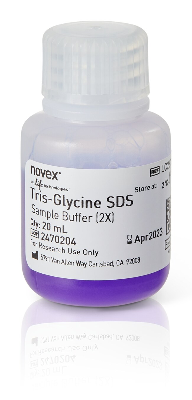 Thermo Fisher Scientific Invitrogen Novex Tris-Glycine SDS Sample Buffer (2X)