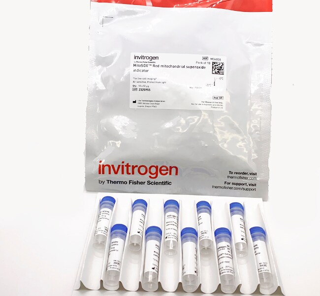 Thermo Fisher Scientific Invitrogen MitoSOX Mitochondrial Superoxide Indicators, for live-cell imaging