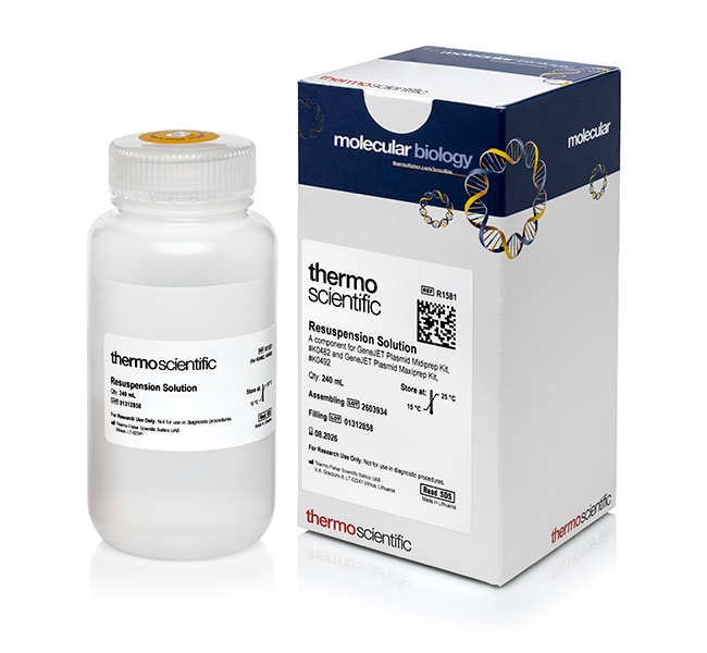 Thermo Fisher ScientificResuspension Solution for GeneJET Plasmid Maxiprep Kit